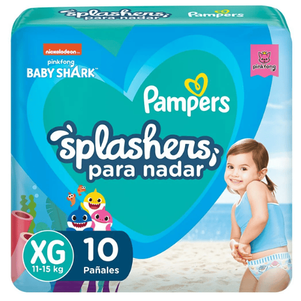 Pañal Pampers Splashers XG 1