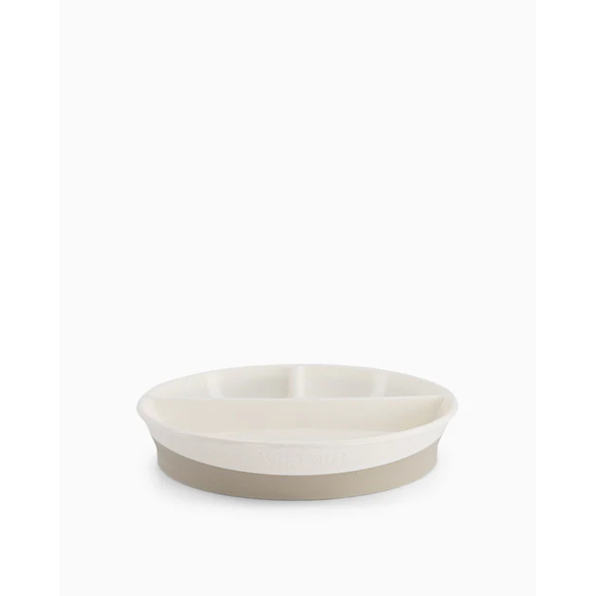 Plato Dividido Blanco Twistshake  2