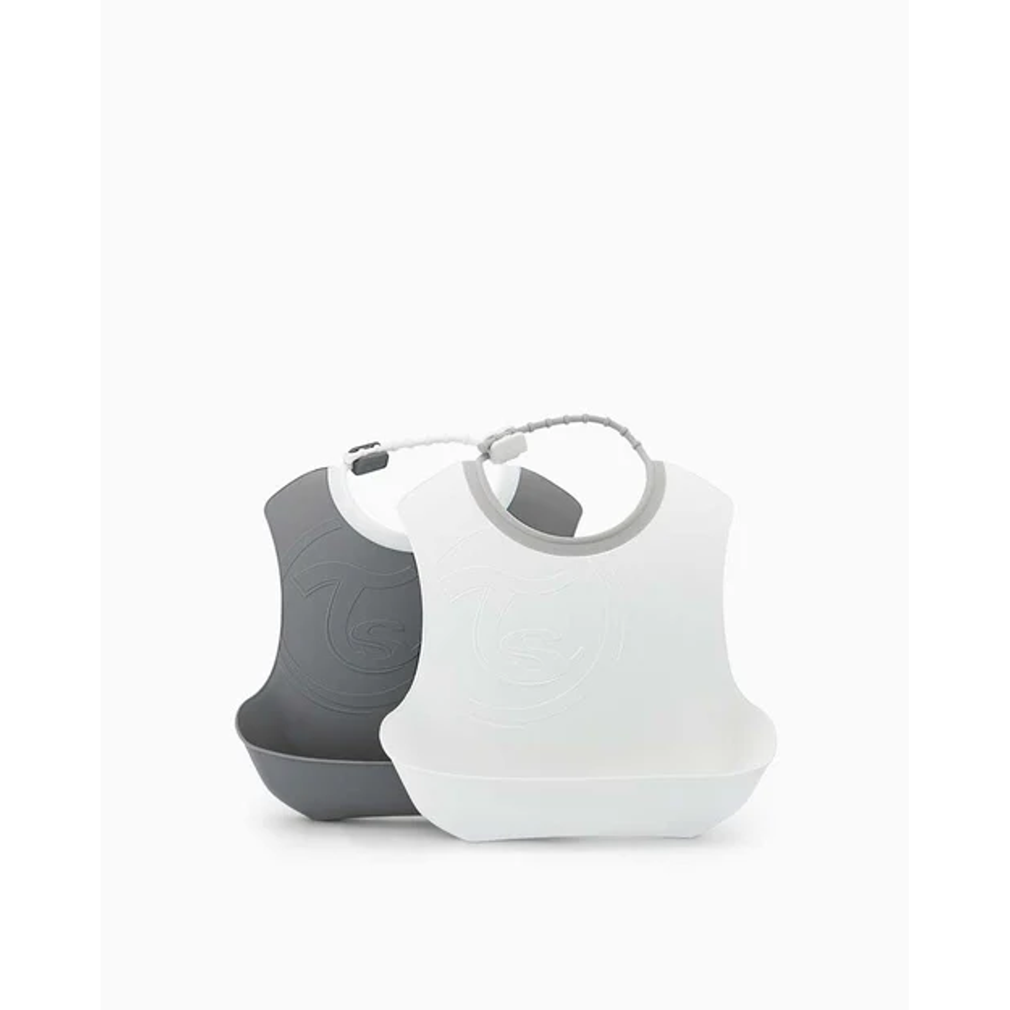 Babero Gris/Blanco Twistshake 2 U