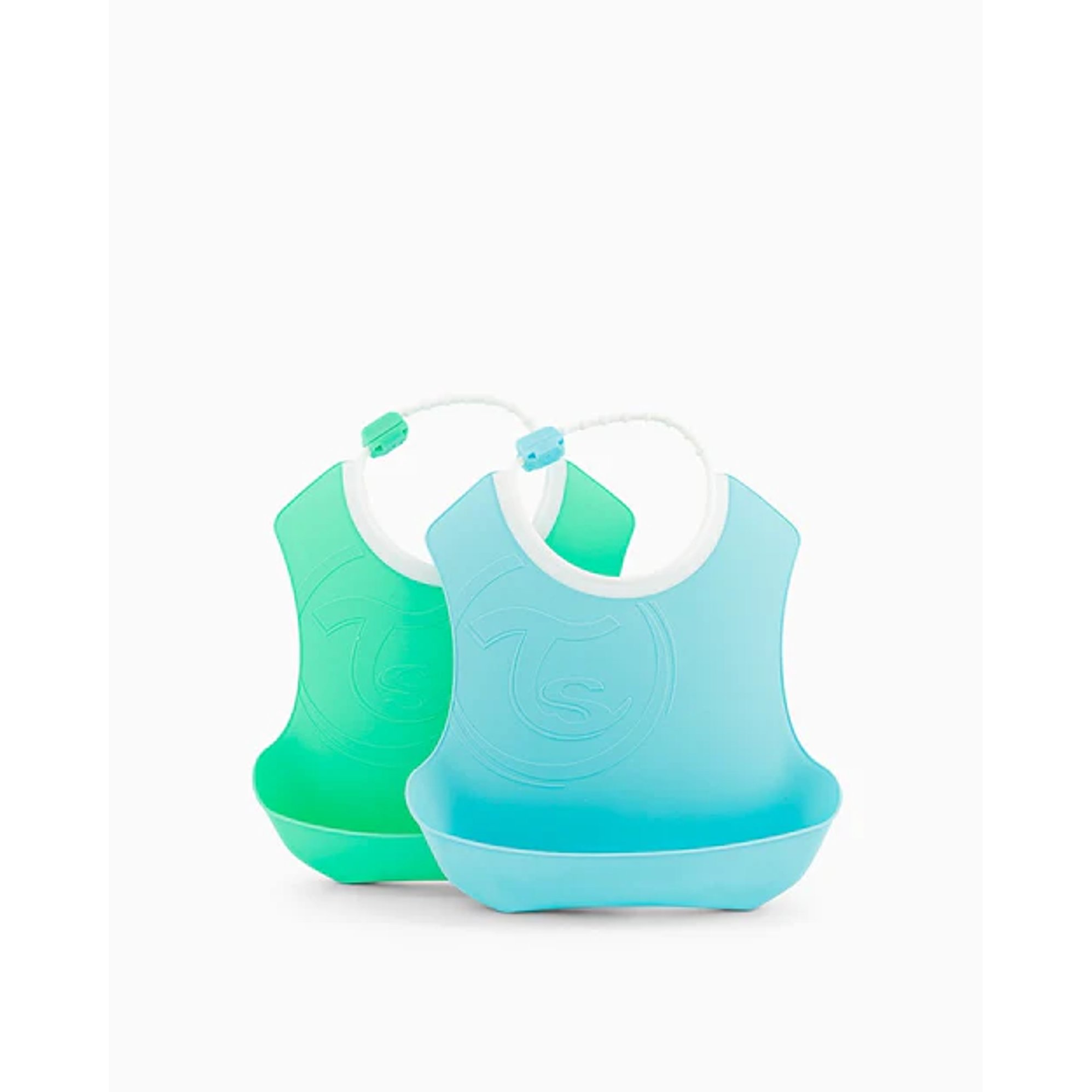 Babero Verde/Celeste Twistshake 2 U