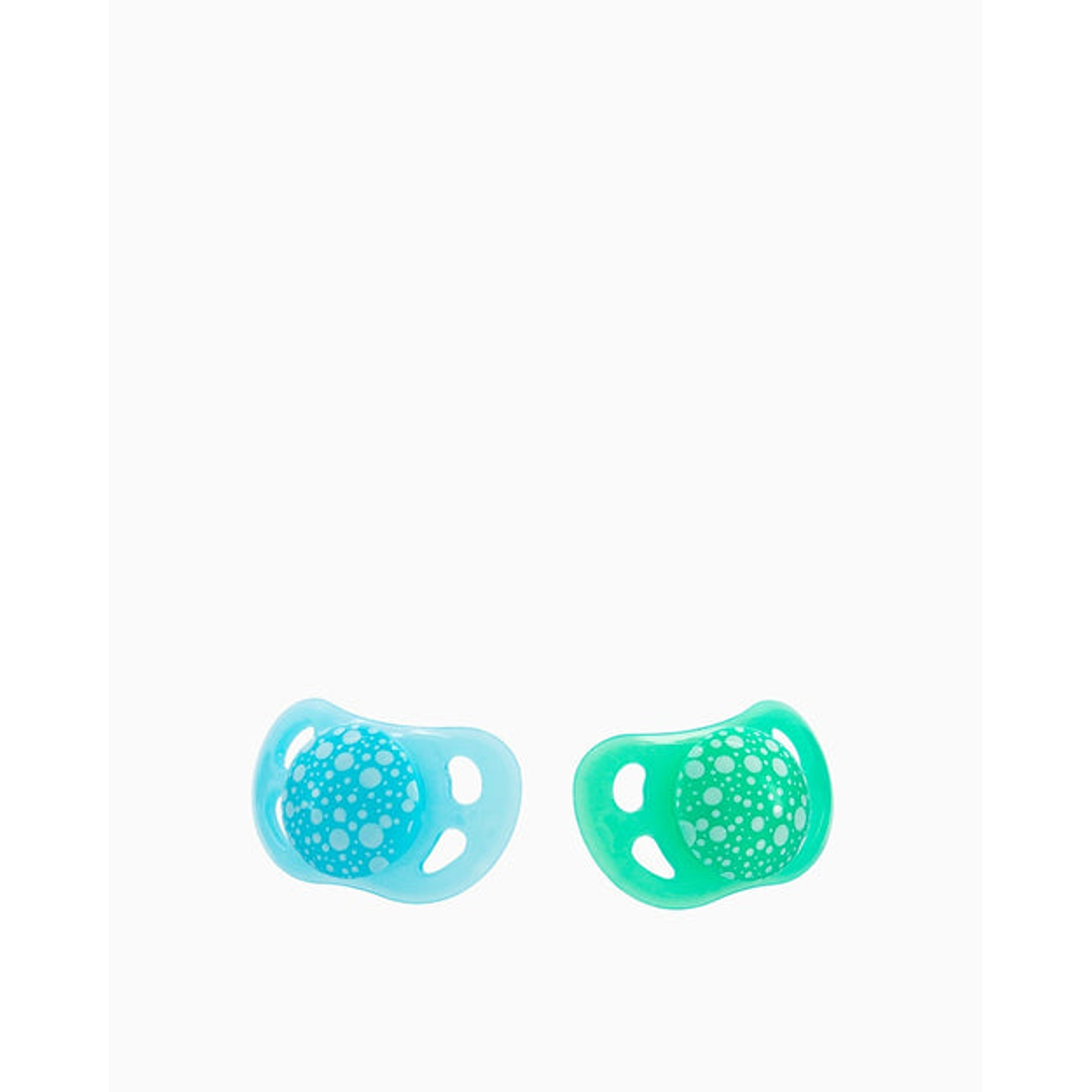 Chupete Verde/Celeste Twistshake 2 U 1