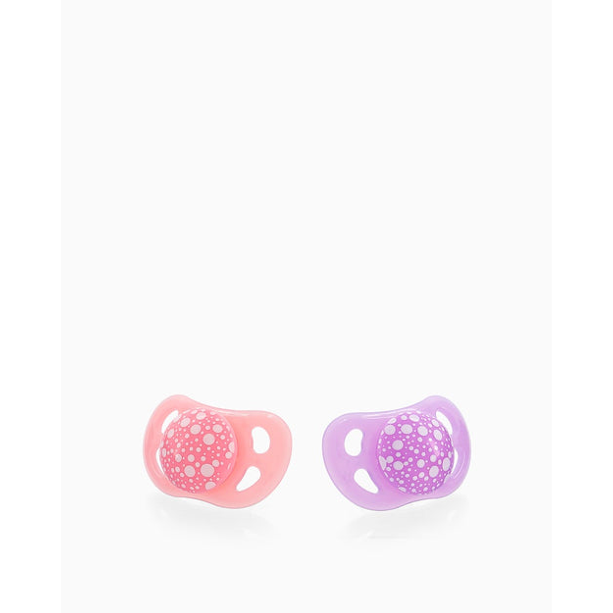 Chupete Morado/Rosa Twistshake 2 U 1