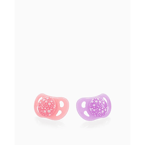 Chupete Morado/Rosa Twistshake 2 U