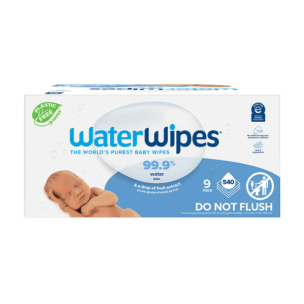 Toalla Húmeda Waterwipes 60 (X9) (CAJA PEQUEÑA) 1