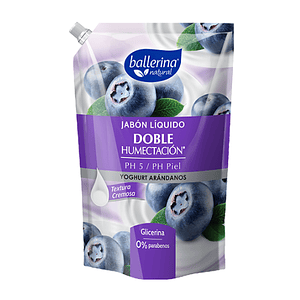 Jabón Ballerina Yogurt Arándanos 750ML