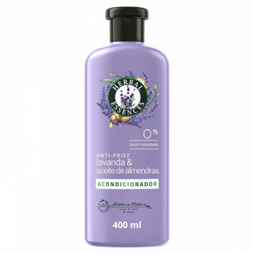 Acondicionador Herbal Essences Lavanda y Aceite de Almendra 400 ml