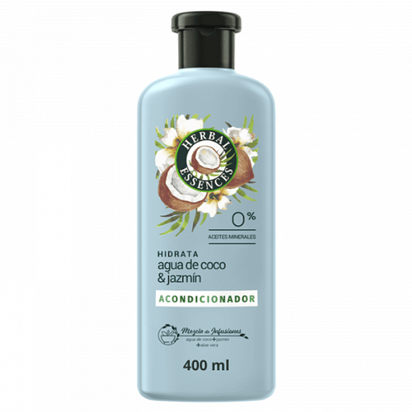 Acondicionador Herbal Essences Agua de Coco y Jazmín 400ML 1