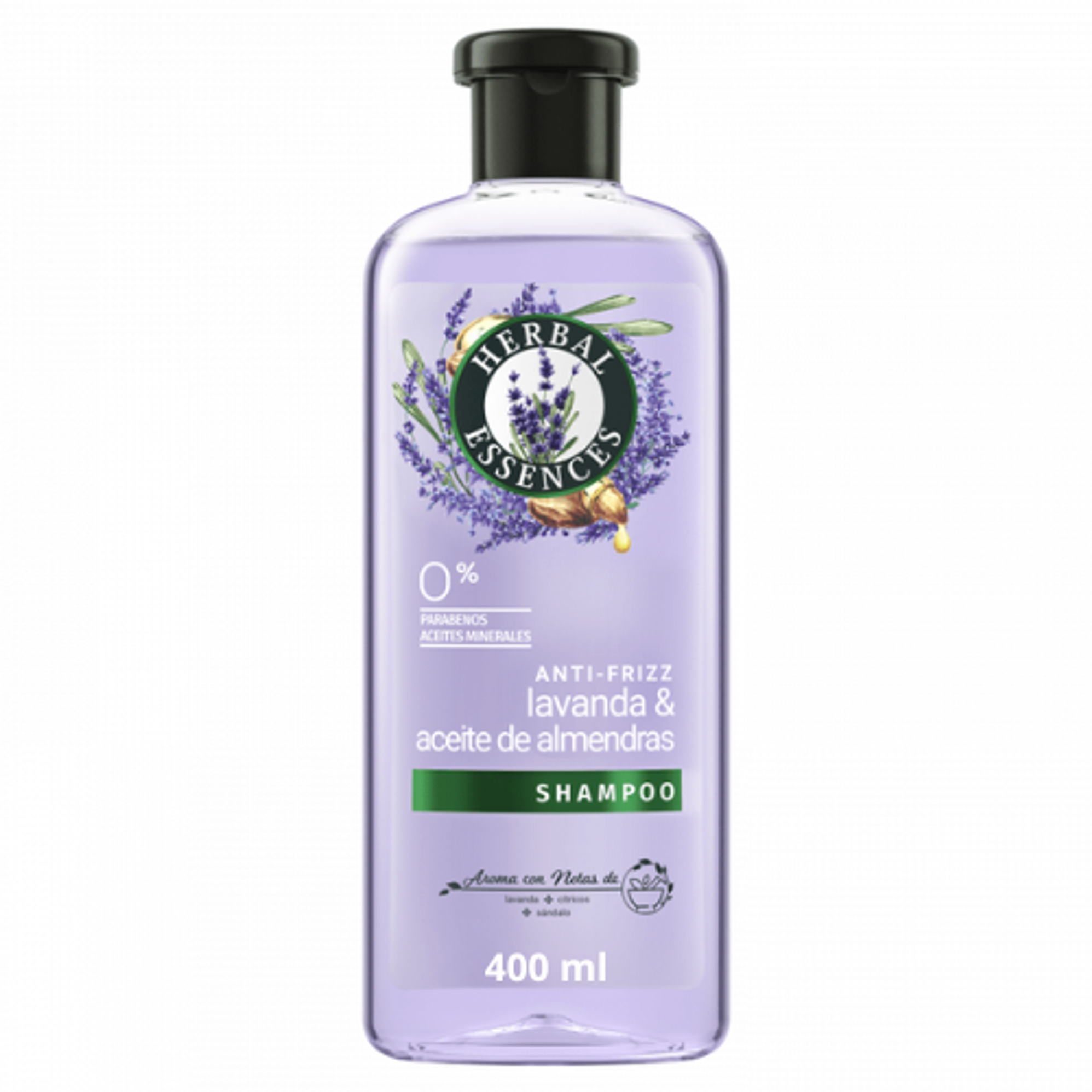 Shampoo Herbal Essences Lavanda y Aceite de Almendras 400ML