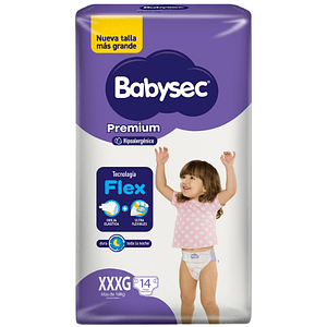 Pañal babysec premium xxxg