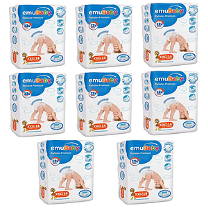Pañales Emubaby Premium XXG - 112 Unidades
