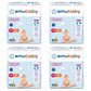 Pañales Emubaby Premium Comfort P - 80 Unidades - Miniatura 1