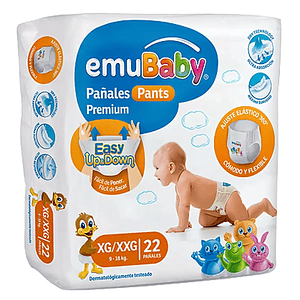 Pañales Emubaby Pants Talla XG/XXG - 22 Unidades