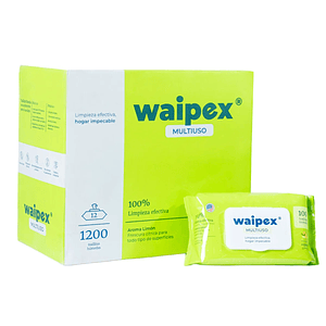 Toallitas Húmedas Wipex Multiuso - 1200 Unidades