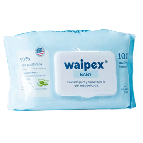 Toallitas Húmedas Wipex Agua - 600 Unidades 2