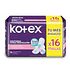 Toalla Higiénica Kotex Nocturna Extra Protección - 16 Unidades