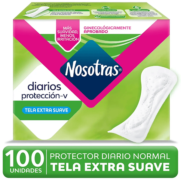 Protector Diario Nosotras Corto - 100 Unidades 3