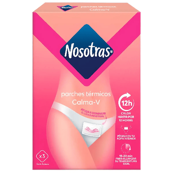 Parches Térmicos Calma-V Nosotras - 3 Unidades 1