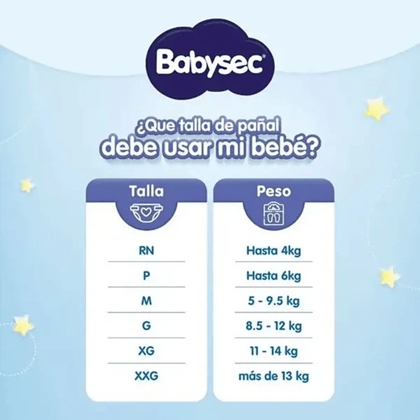 Pañal Babysec Premium Talla P - 20 Unidades 2