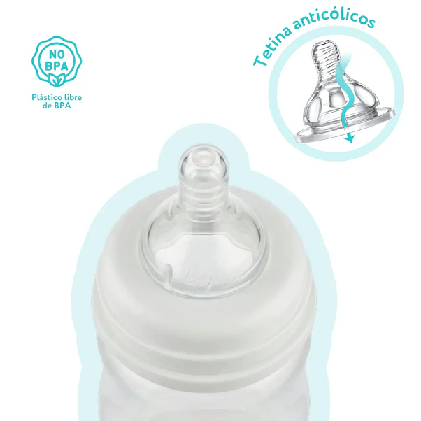 Mamadera Boca Ancha Motherna 150 ml 3