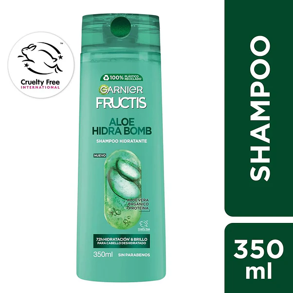 Shampoo Garnier Fructis Aloe Vera Hidratante - 350 ml 2