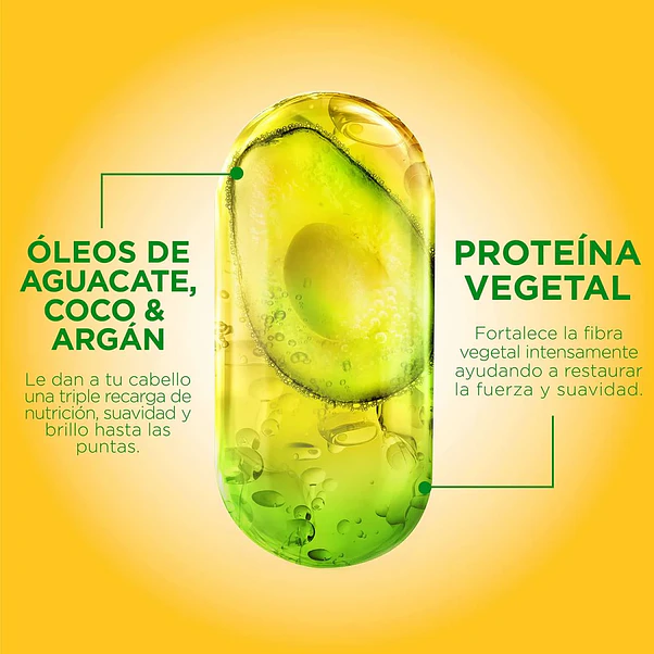 Shampoo Garnier Fructis Recarga Nutritiva - 350 ml 5