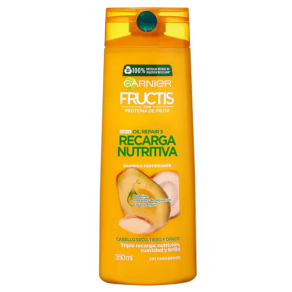 Shampoo Garnier Fructis Recarga Nutritiva - 350 ml 1