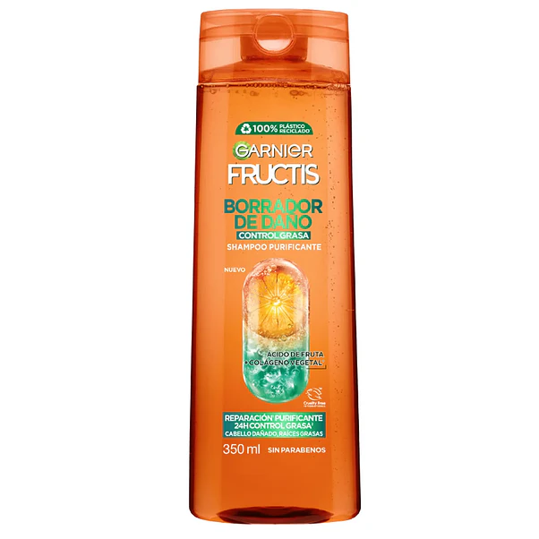 Shampoo Garnier Fructis Control Grasa - 350 ml 1