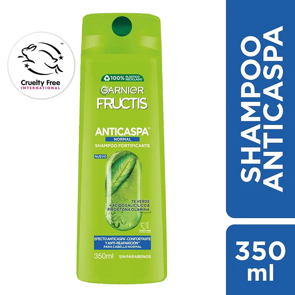 Shampoo Garnier Fructis Anticaspa Normal - 350 ml 3