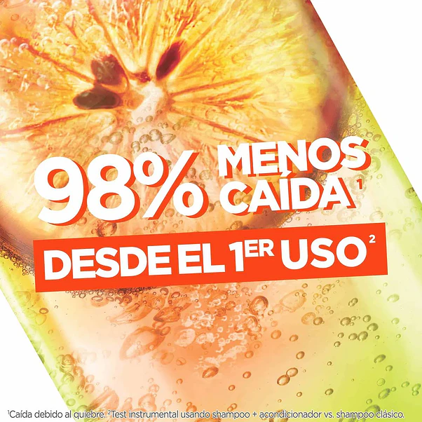 Shampoo Garnier Fructis Stop Caída Crece Fuerte - 350 ml 4