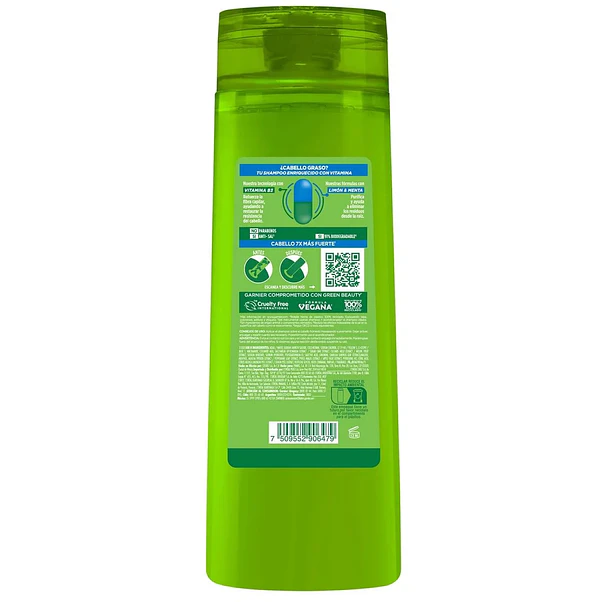 Shampoo Garnier Fructis Frescura Vitaminada - 350 ml 2