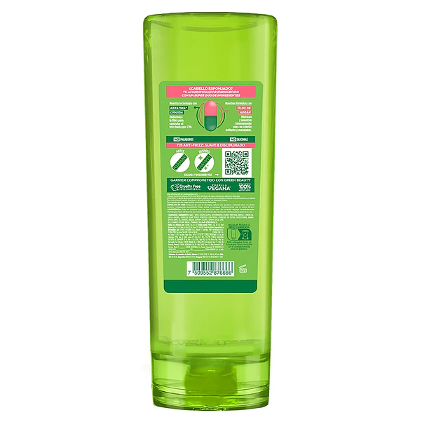 Acondicionador Garnier Fructis Adiós Esponjado - 350 ml 2