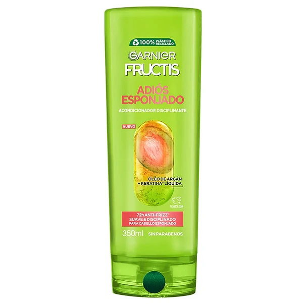 Acondicionador Garnier Fructis Adiós Esponjado - 350 ml 1