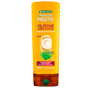 Acondicionador Garnier Fructis Liso Coco - 350 ml
