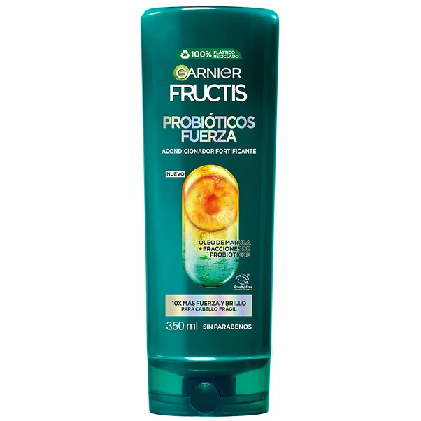 Acondicionador Garnier Fructis Probióticos Fuerza - 350 ml 1
