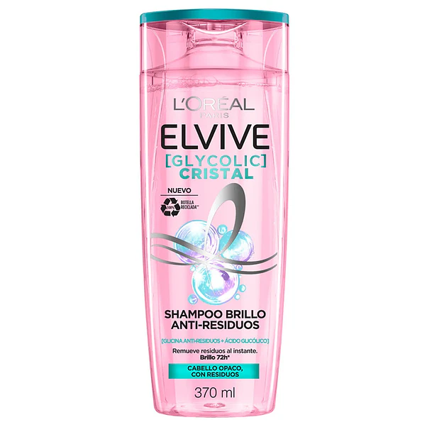 Shampoo Elvive Glycolic Cristal - 370 ml 1