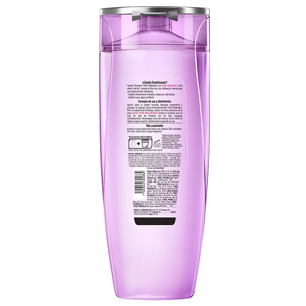 Shampoo Elvive Hidra Hialurónico - 370 ml 2