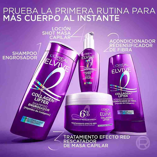 Acondicionador Elvive Colágeno Lifter - 370 ml 4