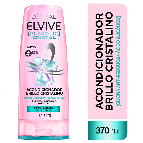 Acondicionador Elvive Glycolic Cristal - 370 ml 2