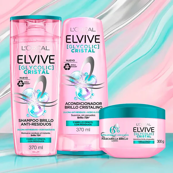 Acondicionador Elvive Glycolic Cristal - 370 ml 4