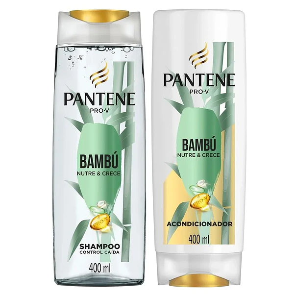 Shampoo Pantene Bambú Nutre & Crece - 400 ml 3