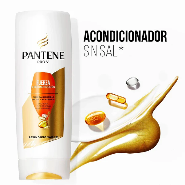 Acondicionador Pantene Fuerza y Reconstrucción - 400 ml 4
