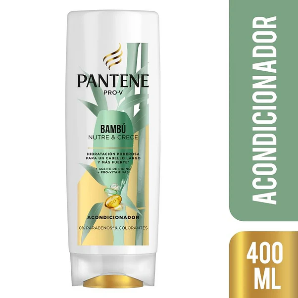 Acondicionador Pantene Bambú Nutre & Crece - 400 ml 2