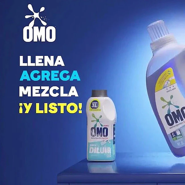 Detergente Omo Aloe Vera Diluir 500 ml - 4 Unidades 4