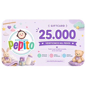 Gift Card Distribuidora Pepito - $25.000