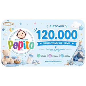 Gift Card Distribuidora Pepito - $120.000