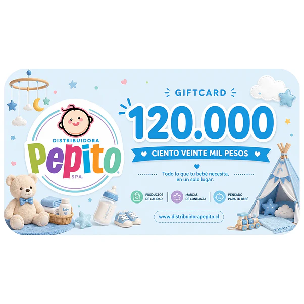 Gift Card Distribuidora Pepito - $120.000 1