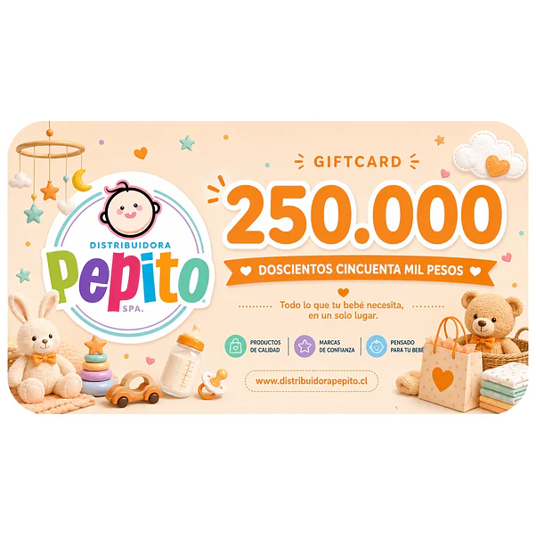 Gift Card Distribuidora Pepito - $250.000 1