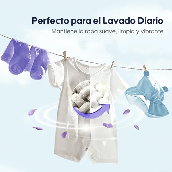DETERGENTE LIQUIDO LAVANDA 3Lt - 4 UNIDADES 4
