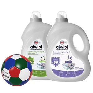 DETERGENTE LIQUIDO 3Lt - 2 UNIDADES + Pelota