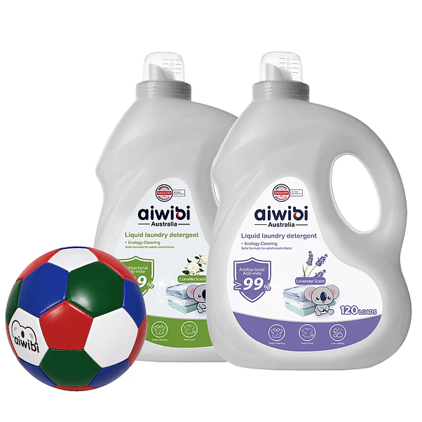DETERGENTE LIQUIDO 3Lt - 2 UNIDADES + Pelota 1